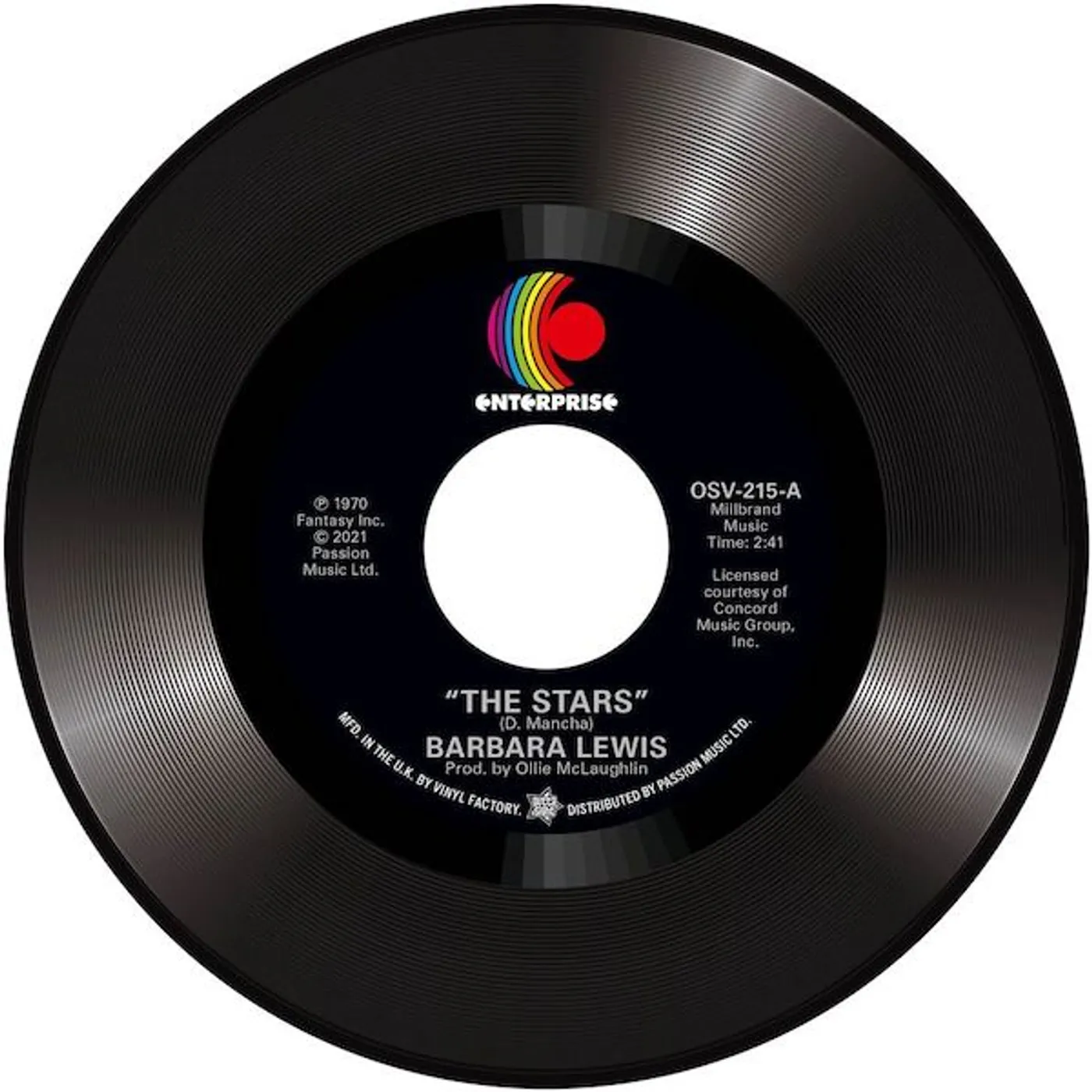 Barbara Lewis STARS / HOW CAN I TELL YOU Vinyl Record