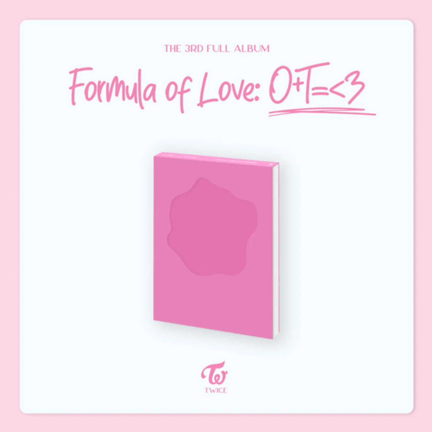 TWICE FORMULA OF LOVE: O+T=<3 (EXPLOSION VER.) CD