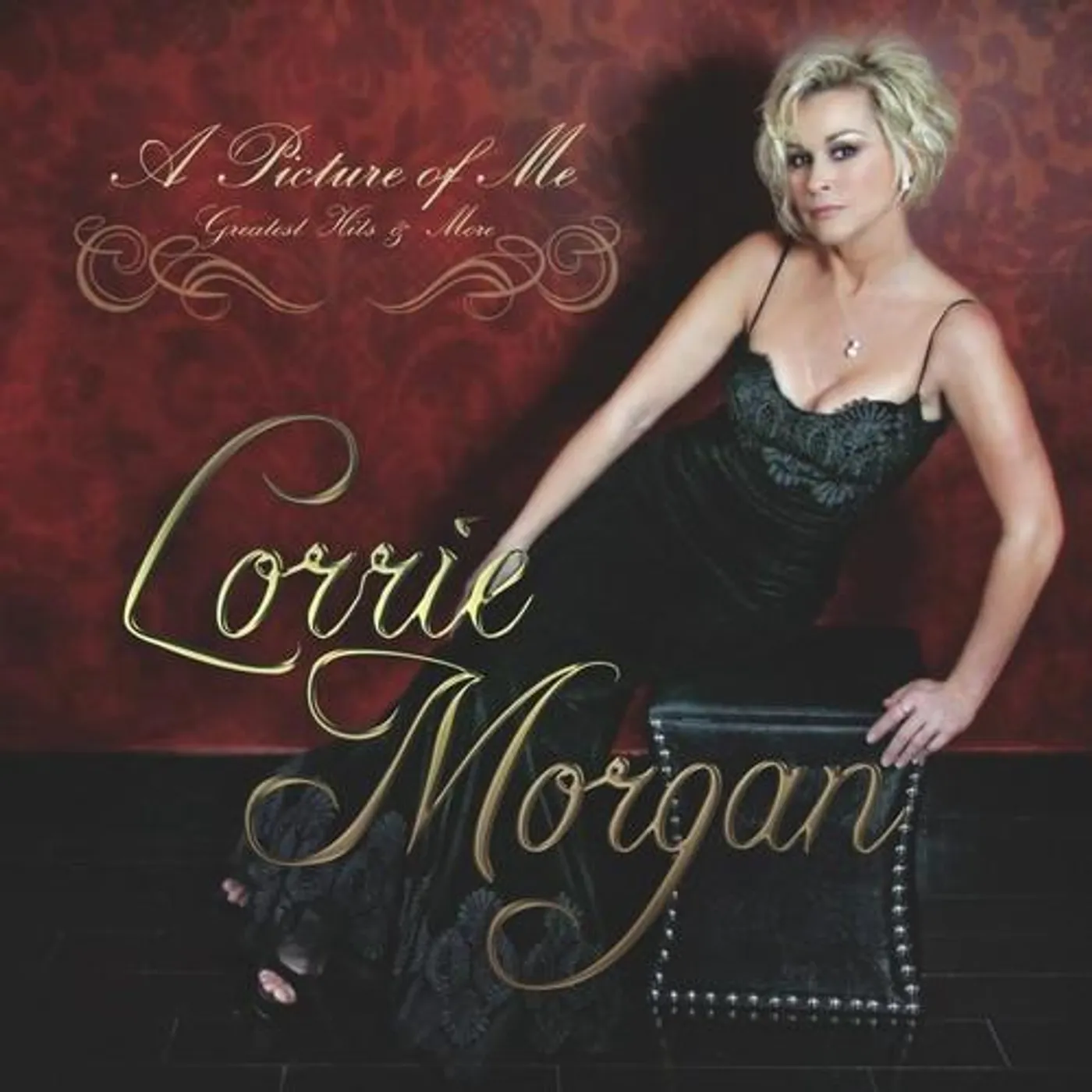 Lorrie Morgan PICTURE OF ME - GREATEST HITS & MORE (PINK) Vinyl Record