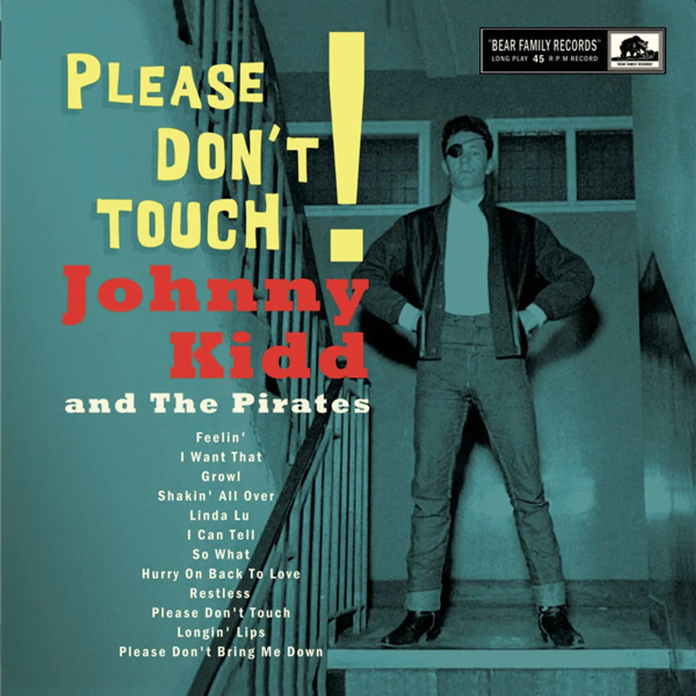 Johnny Kidd & The Pirates PLEASE DON'T TOUCH! Vinyl Record