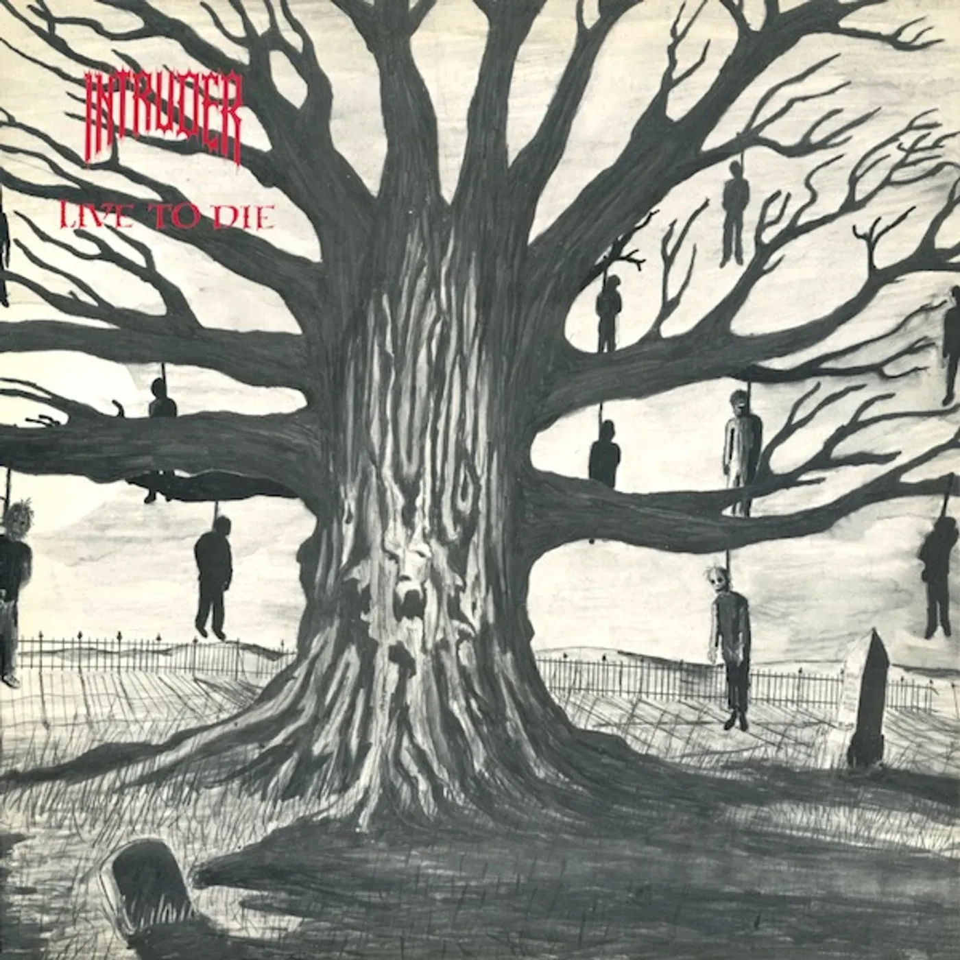 Intruder Live To Die Vinyl Record