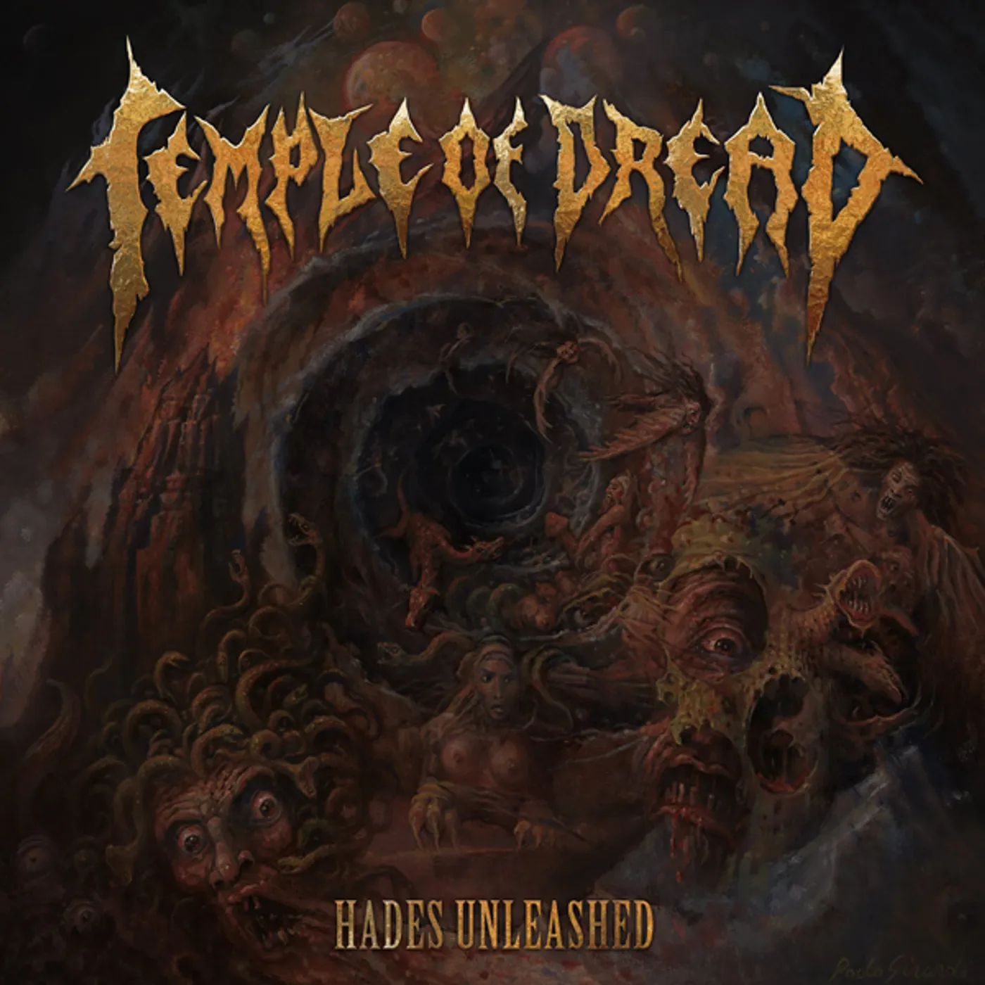 Temple Of Dread Hades Unleashed Vinyl Record
