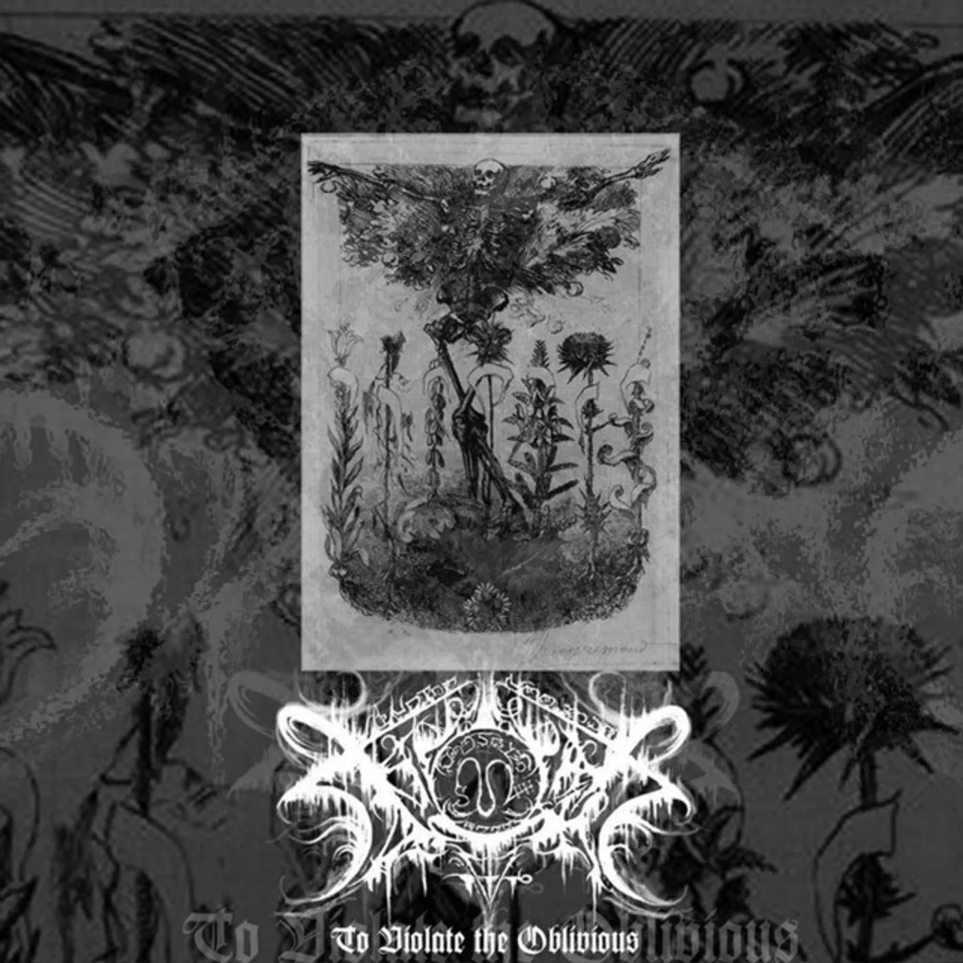 Xasthur GATE THROUGH BLOODSTAINED MIRRORS Vinyl Record