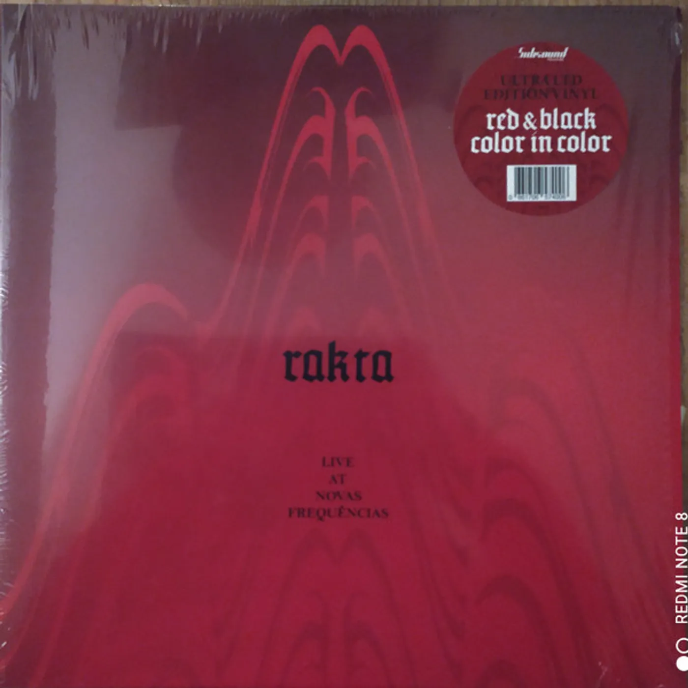 RAKTA Live At Novas Frequencias Vinyl Record