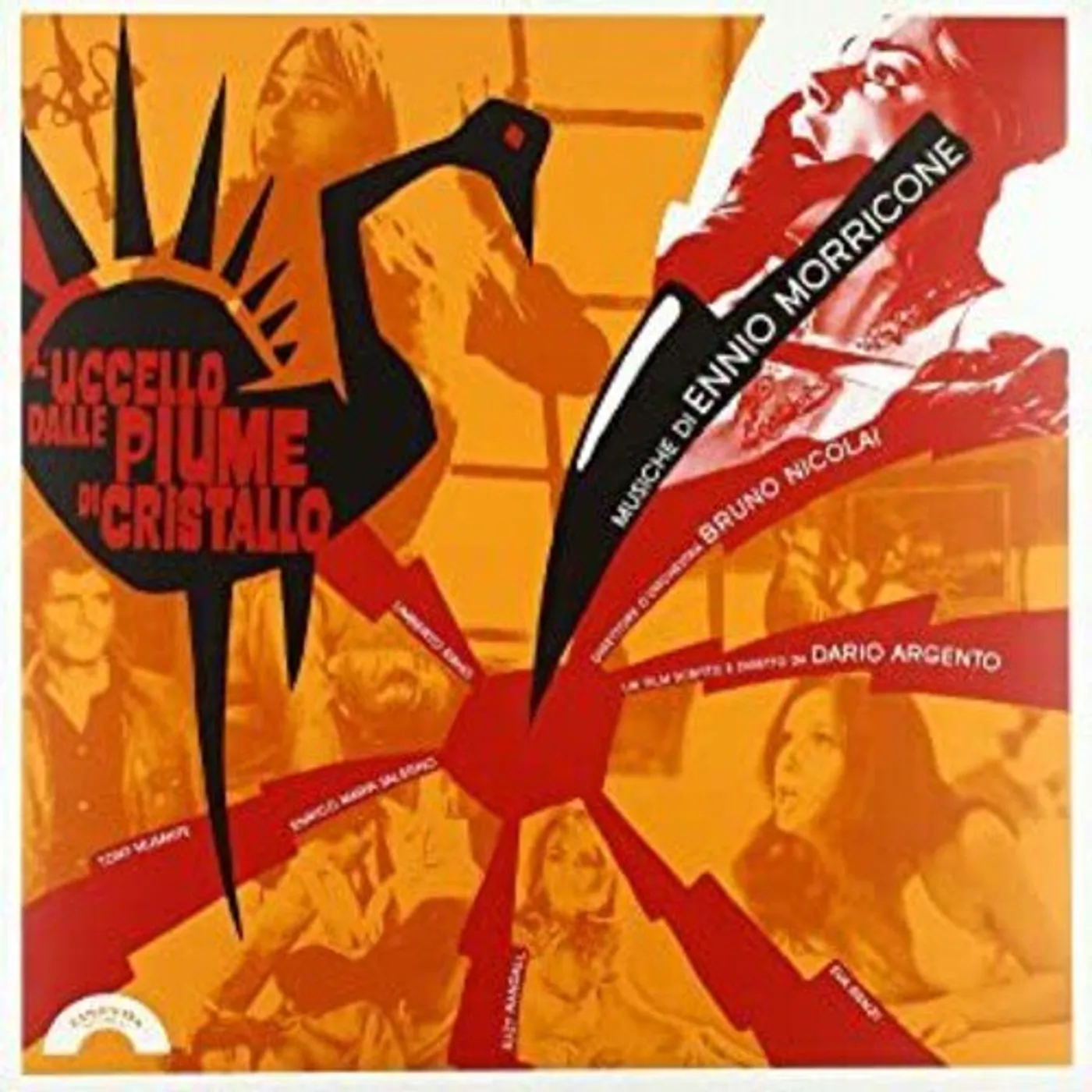 Ennio Morricone L'UCCELLO DALLE PIUME DI CRISTALLO / Original Soundtrack Vinyl Record