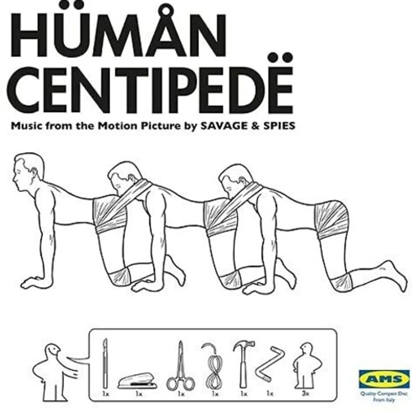 Savage & Spies HUMAN CENTIPEDE / Original Soundtrack CD