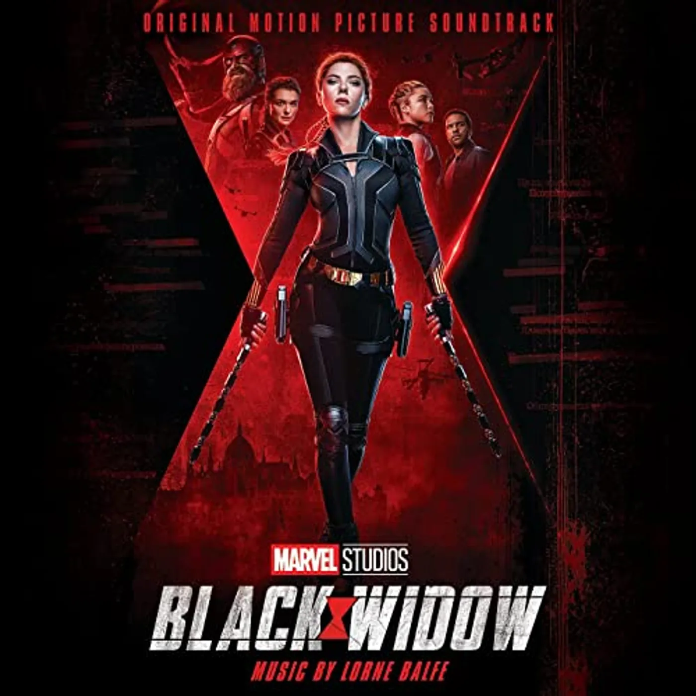 Lorne Balfe MARVEL'S BLACK WIDOW / Original Soundtrack Vinyl Record