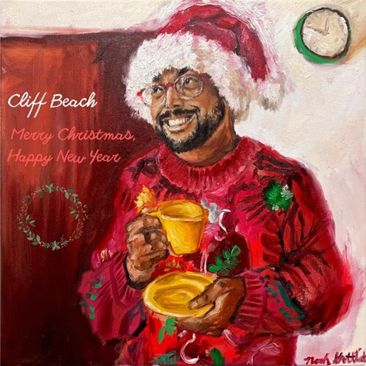 Cliff Beach MERRY CHRISTMAS HAPPY NEW YEAR CD