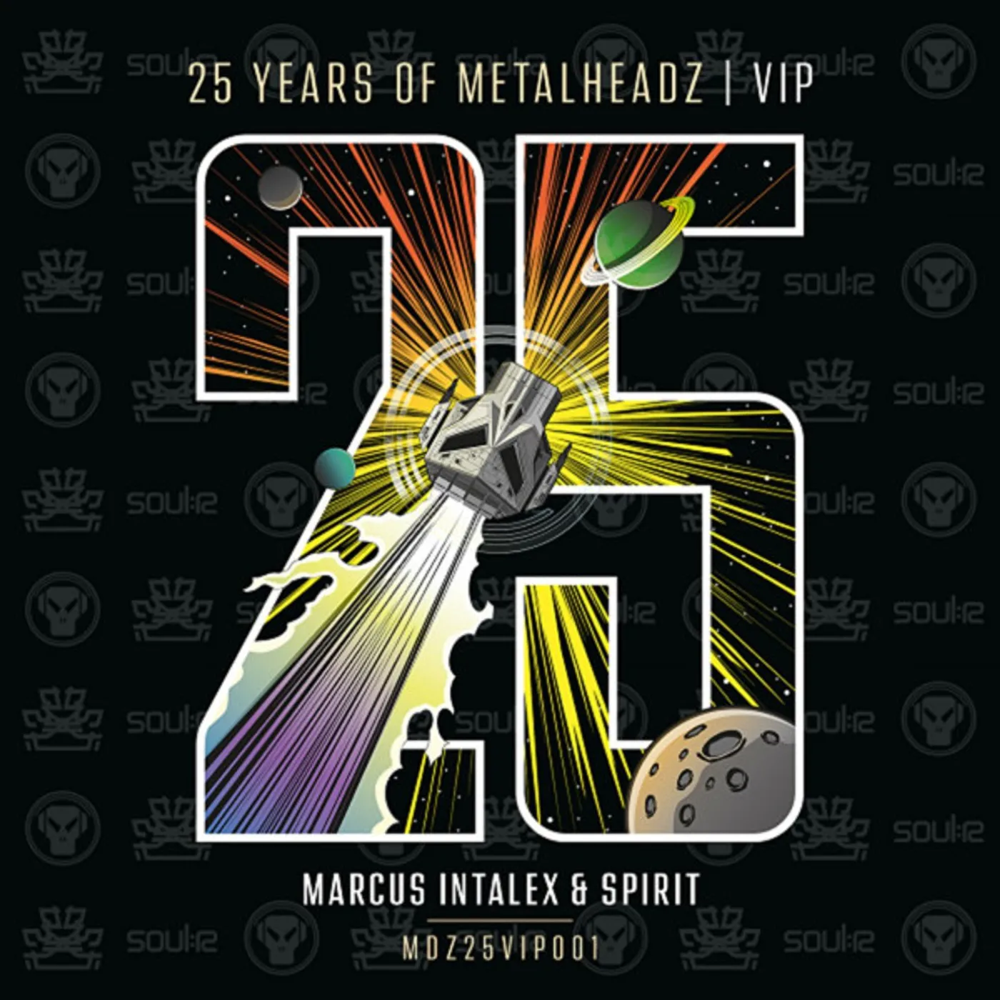 Marcus Intalex & Spirit 25 YEARS OF METALHEADZ VIP ETCHED SERIES Vinyl Record