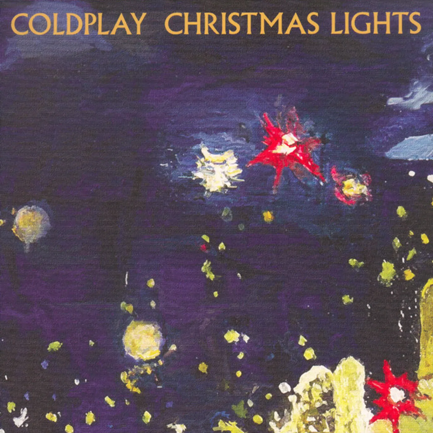 Coldplay Christmas Lights Vinyl Record