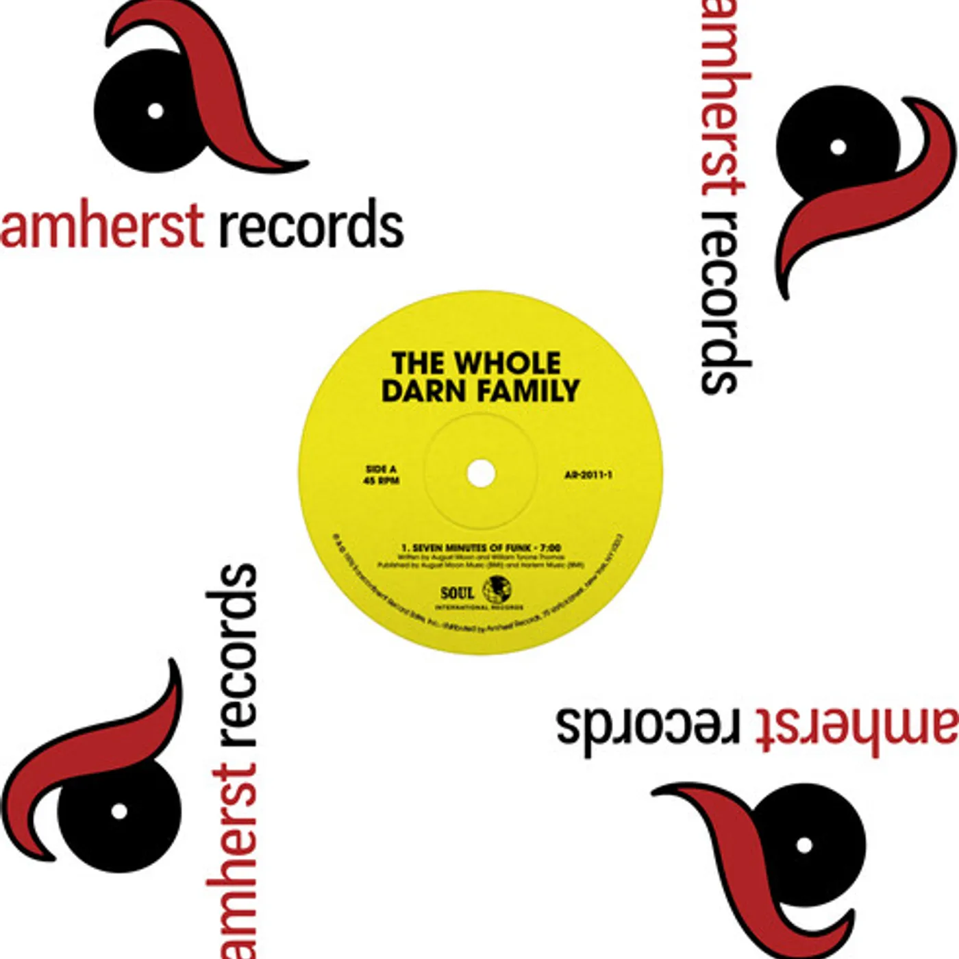 The Whole Darn Family SEVEN MINUTES OF FUNK/AIN'T NOTHING BUT Vinyl Record