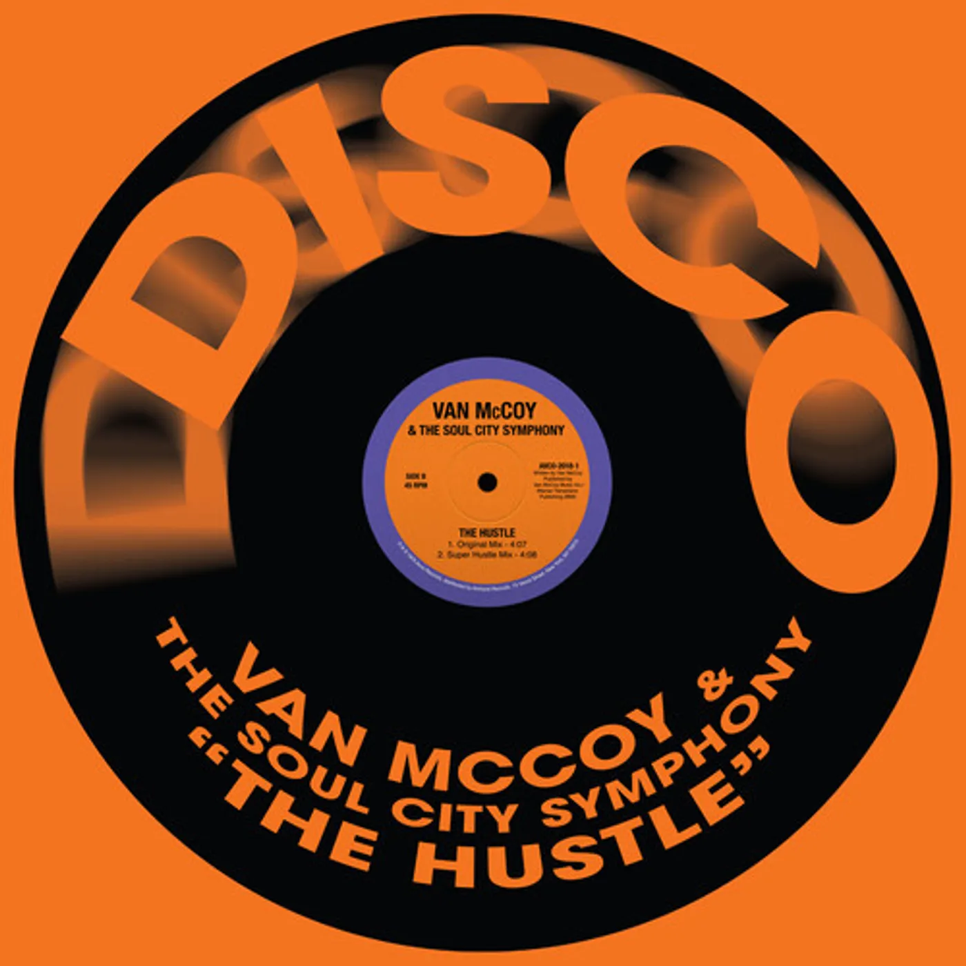Van McCoy HUSTLE Vinyl Record