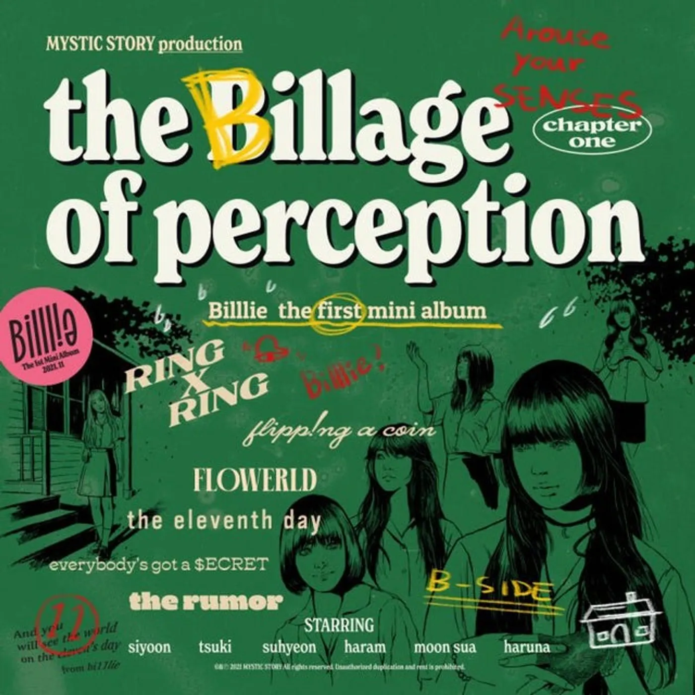 Billlie BILLAGE OF PERCEPTION: CHAPTER ONE CD