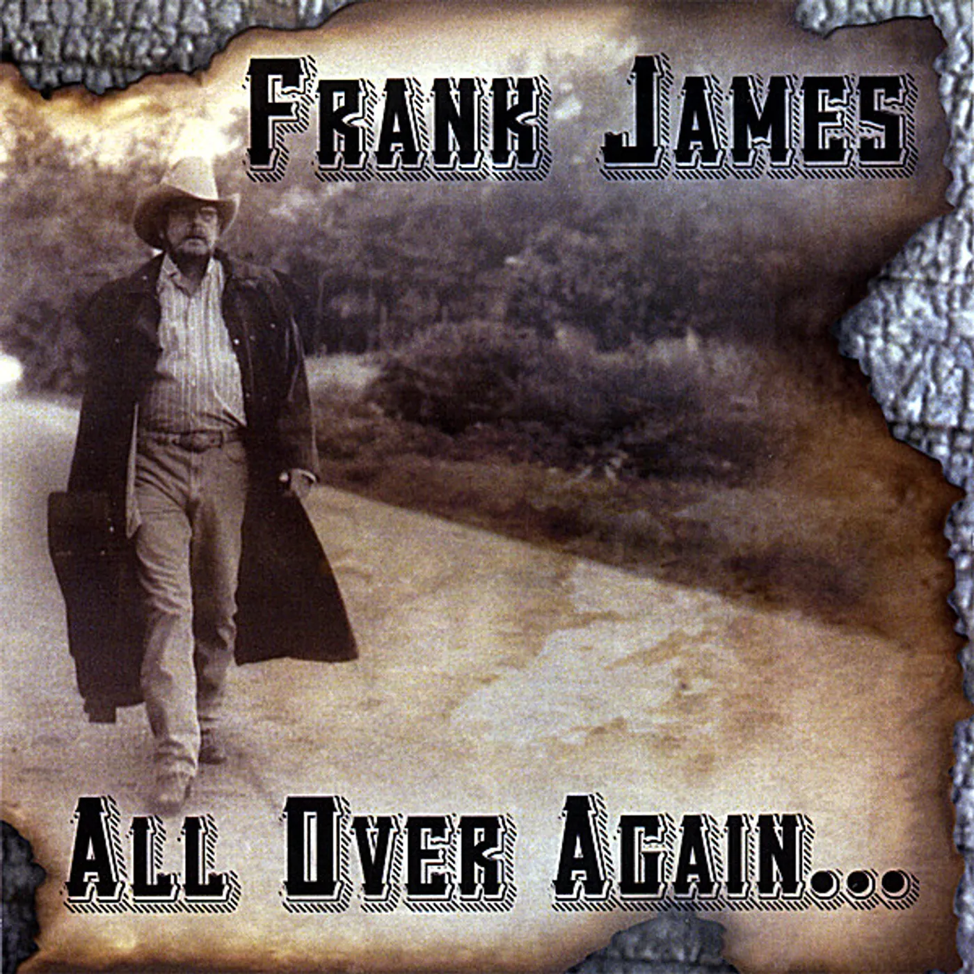 Frank James ALL OVER AGAIN CD