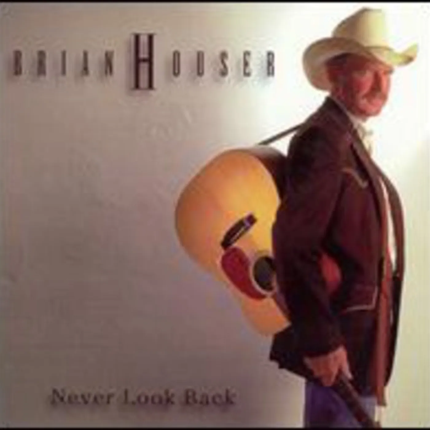 Brian Houser NEVER LOOK BACK CD