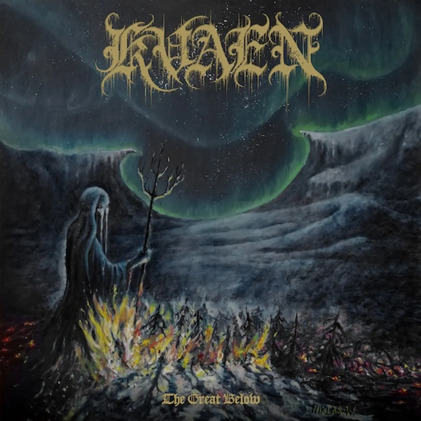 Kvaen GREAT BELOW Vinyl Record