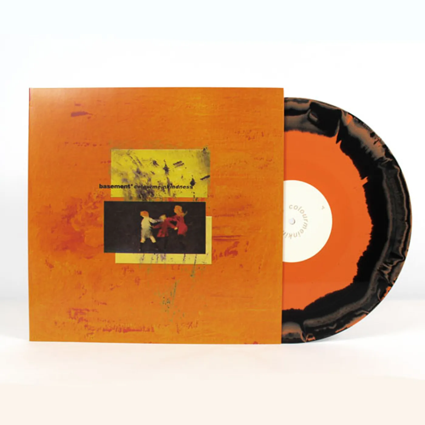 BASEMENT 'COLOURMEINKINDNESS' (BLACK-IN-ORANGE) Vinyl Record