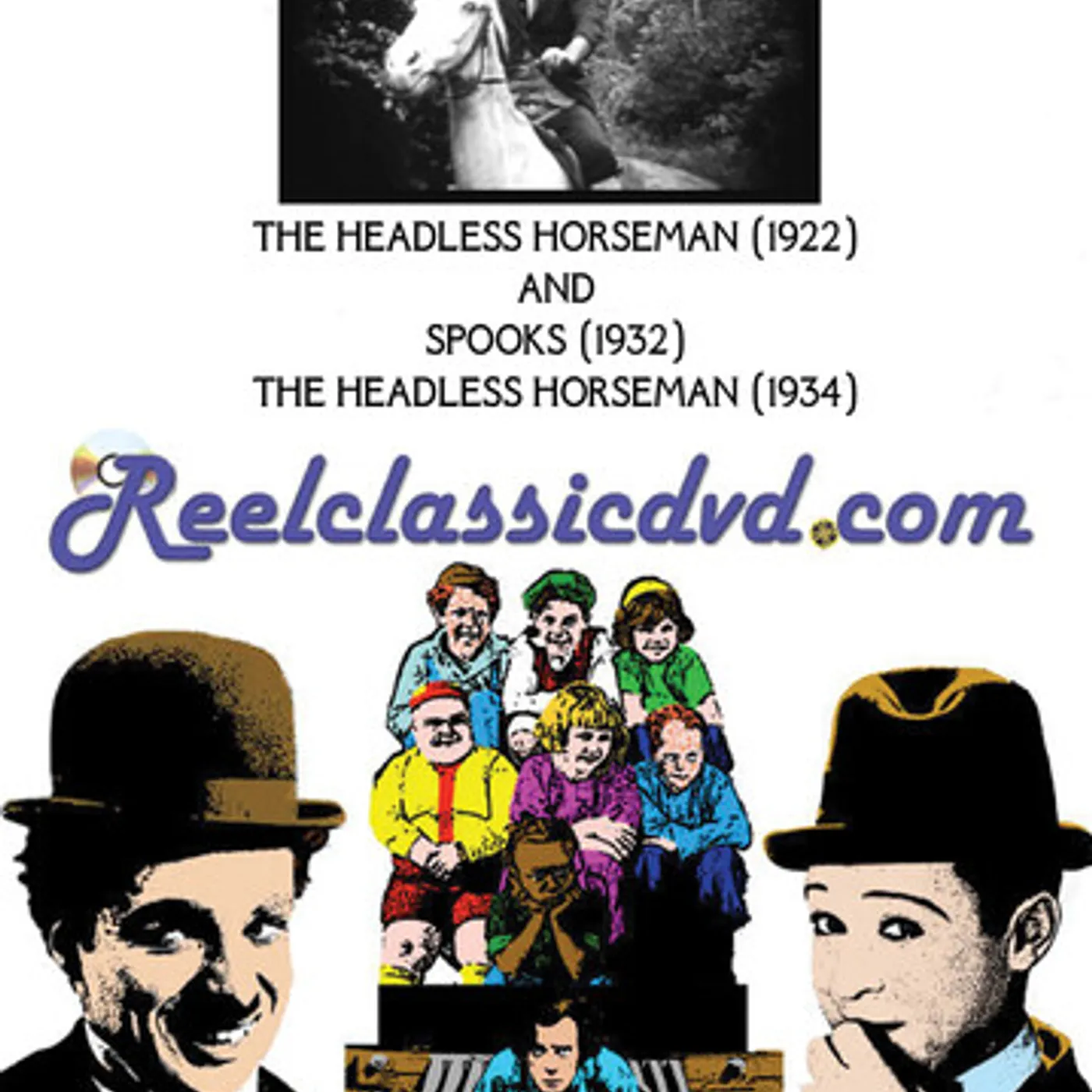 HEADLESS HORSEMAN WITH SPOOKS DVD