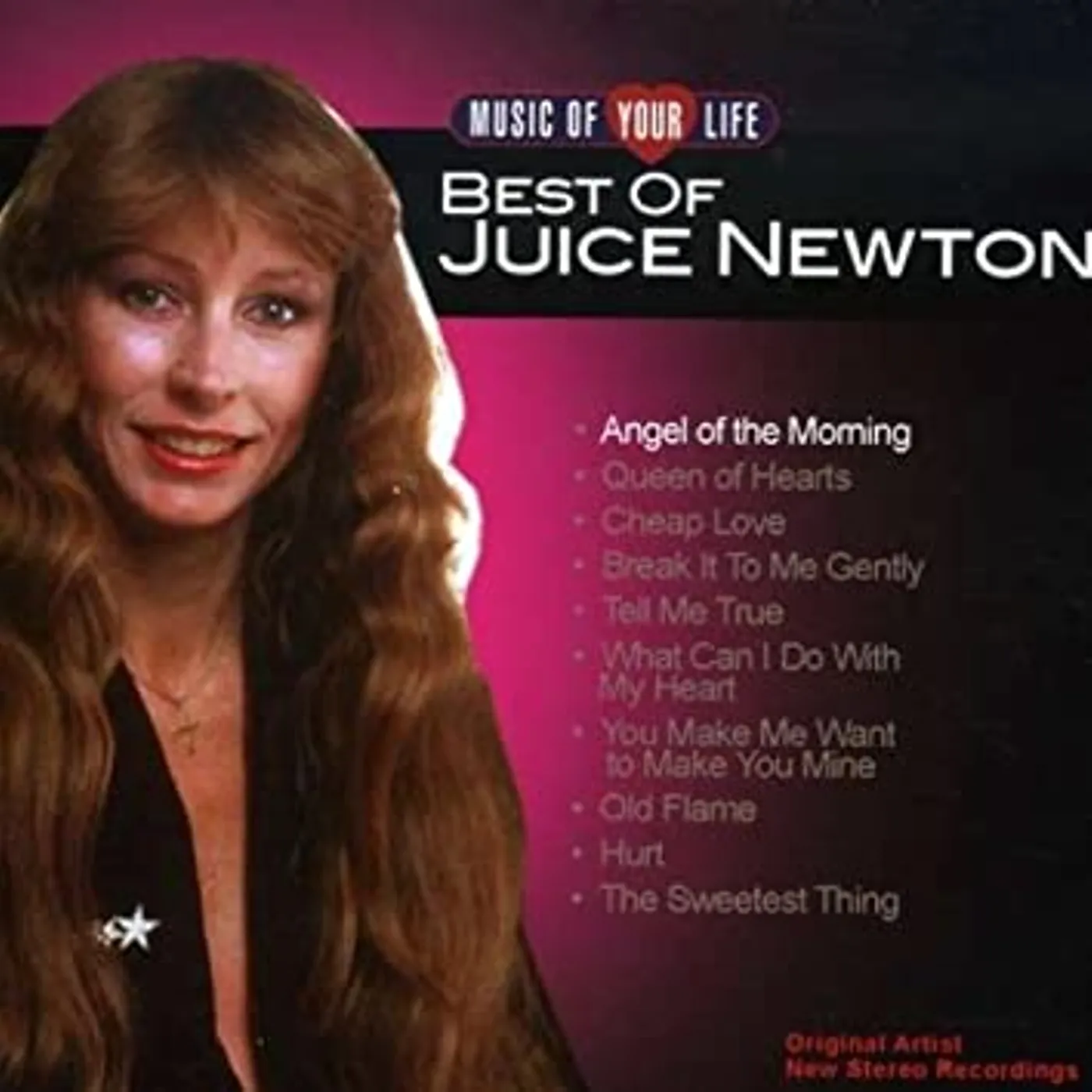 Juice Newton ANGEL OF THE MORNING - THE VERY BEST OF (PINK) Vinyl Record