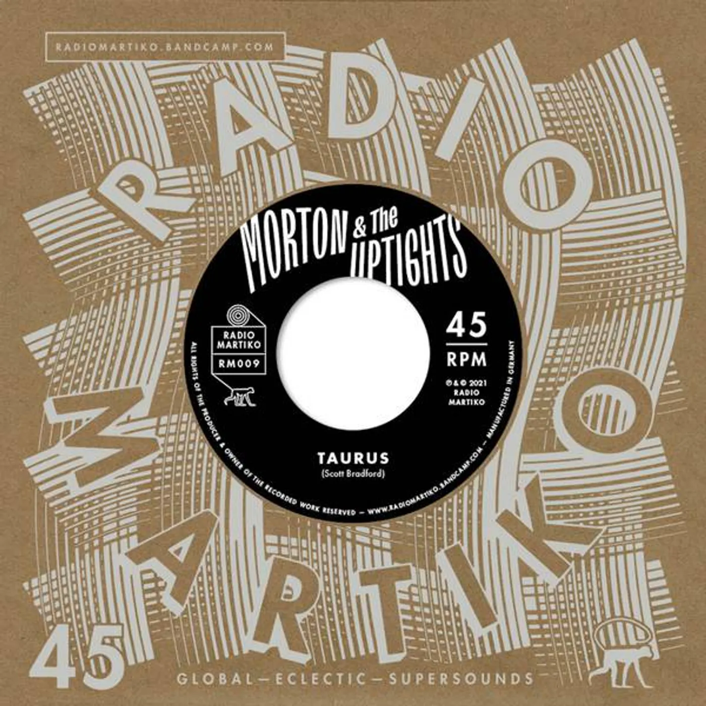 Morton & The Uptights TAURUS / MONTEGO Vinyl Record