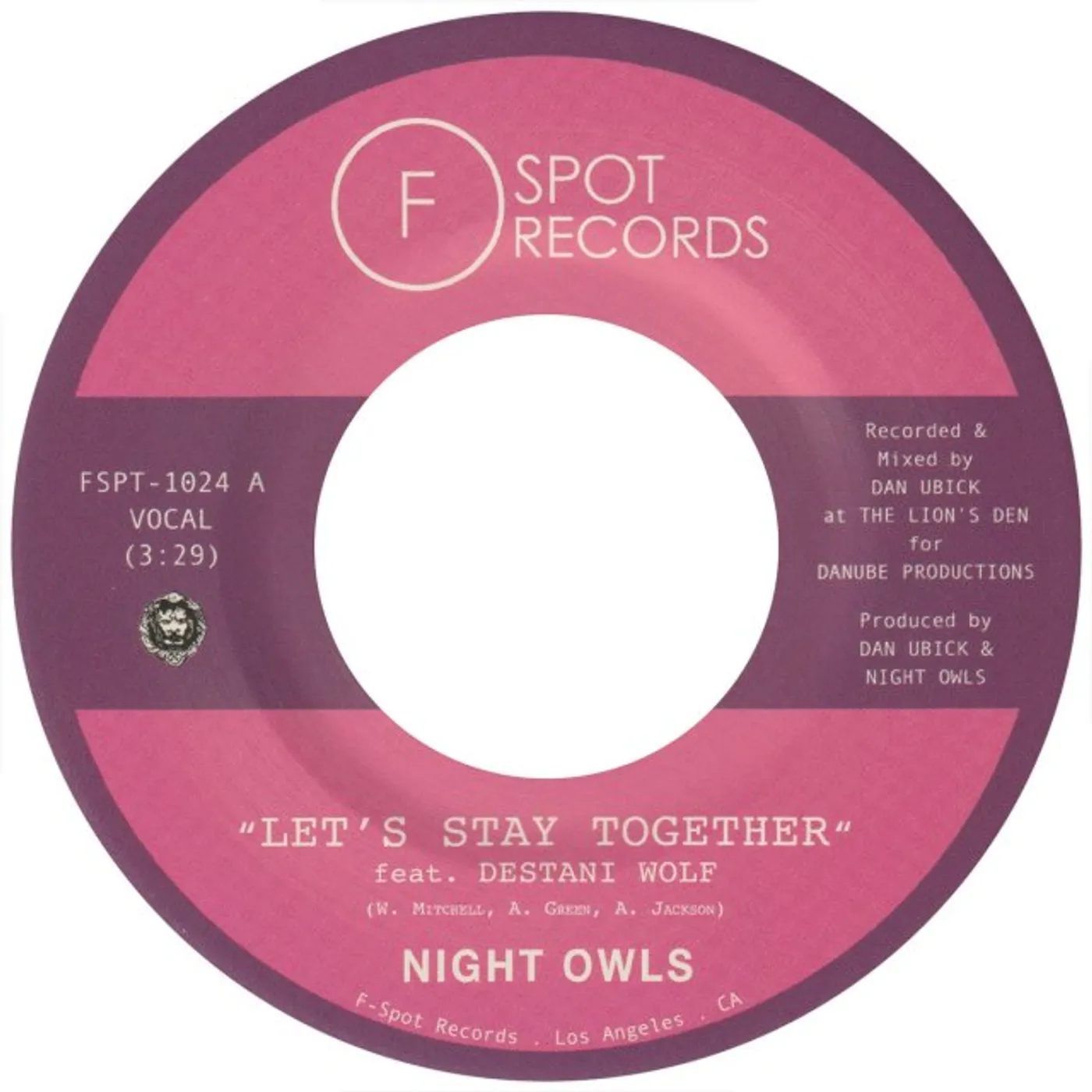 Night Owls LET'S STAY TOGETHER / LET'S Vinyl Record