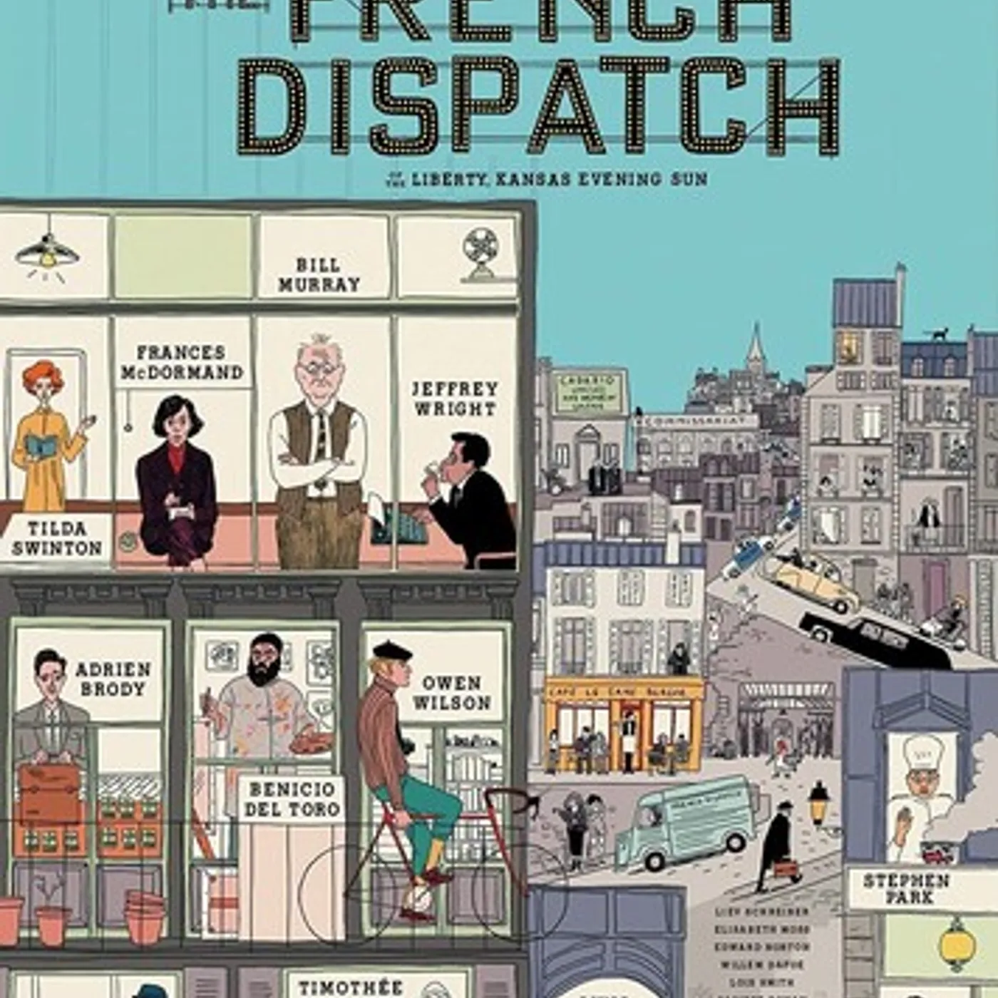 FRENCH DISPATCH DVD