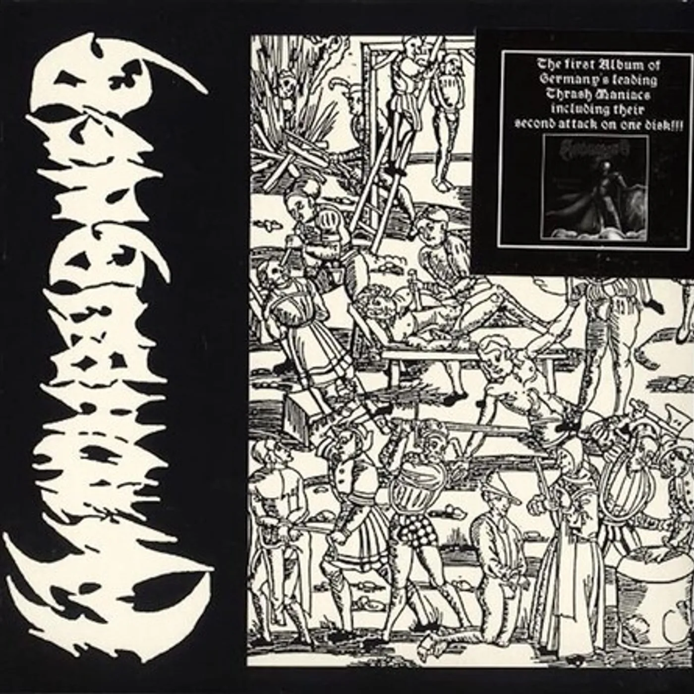 Witchburner SAME / BLASPHEMIC ASSAULT CD