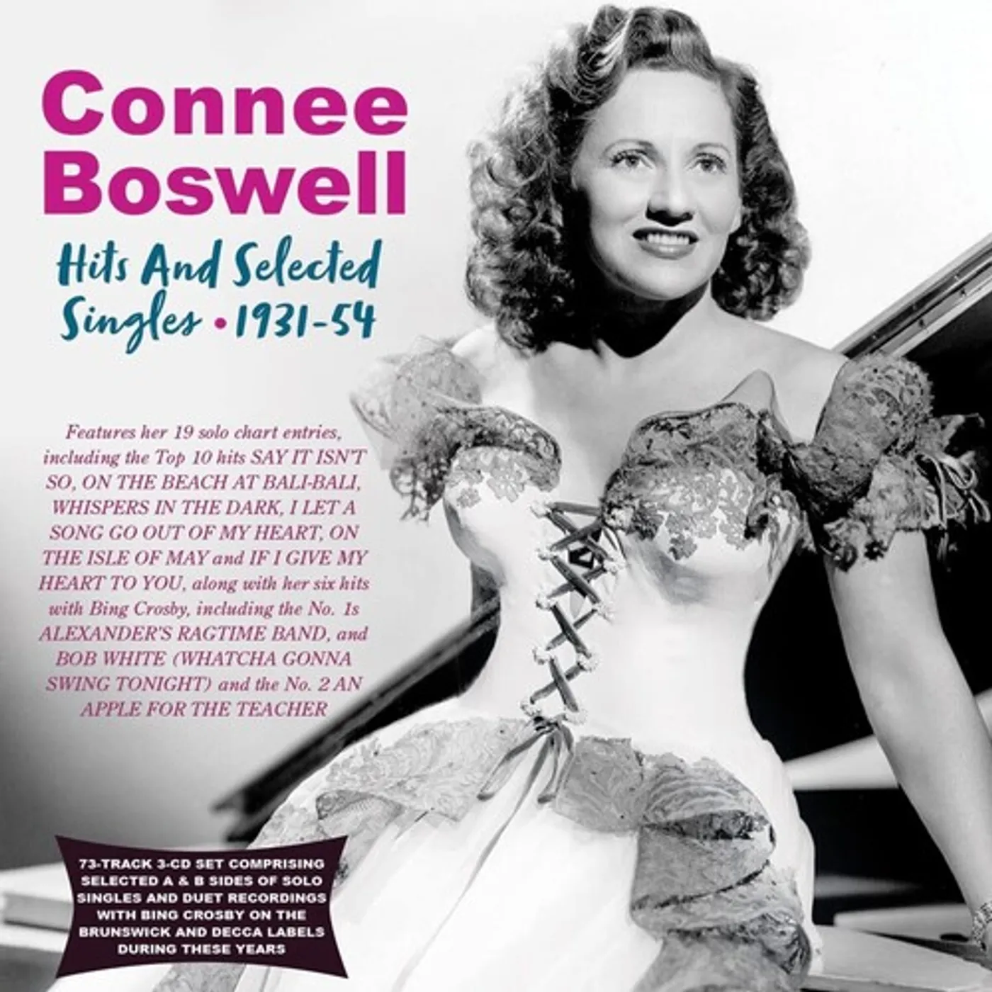 Connee Boswell HITS AND SELECTED SINGLES 1931-54 CD