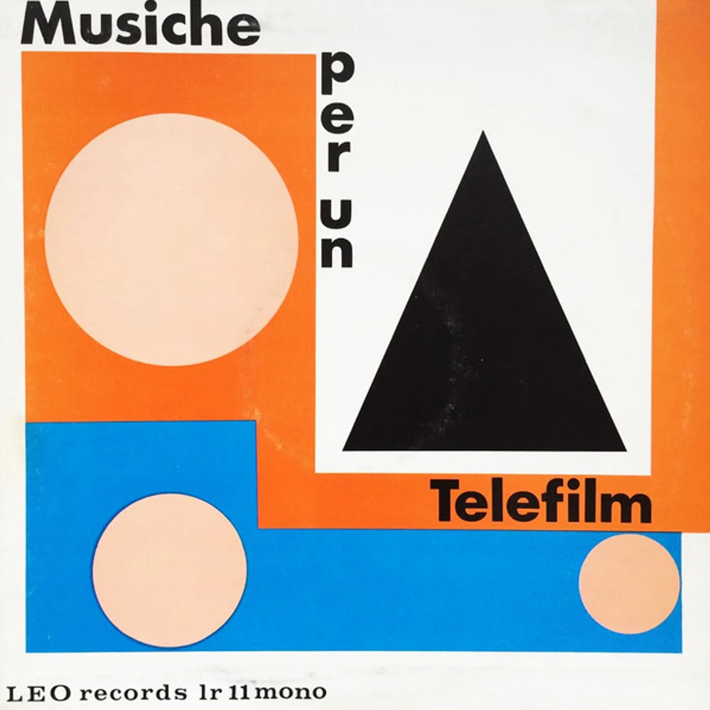 A.R. Luciani / P Renosto MUSICHE PER UN TELEFILM / Original Soundtrack Vinyl Record