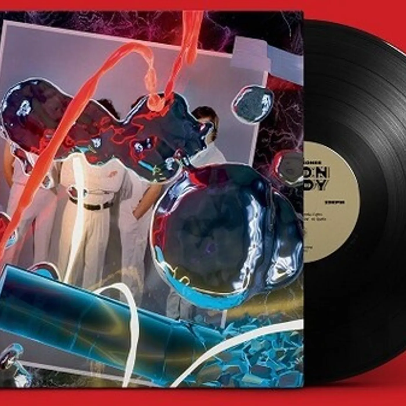 The Zephyr Bones Neon Body Vinyl Record