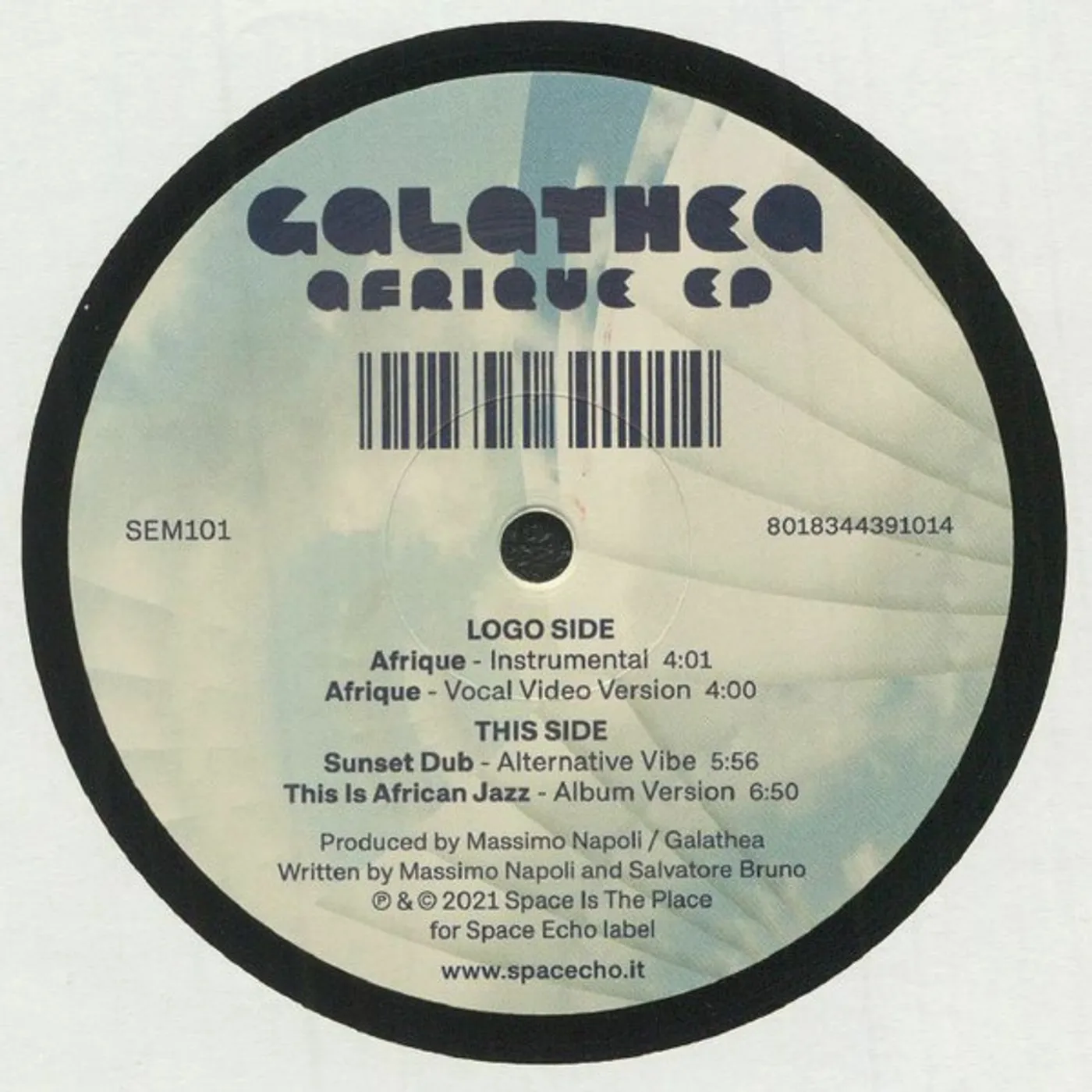Galathea AFRIQUE Vinyl Record