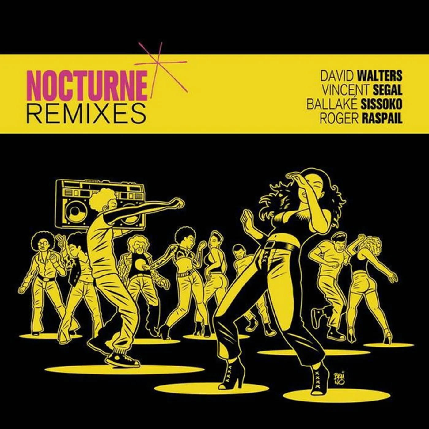 David Walters Nocturne Remixes Vinyl Record