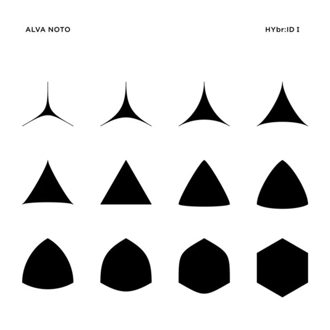 alva noto HYBR ID 1 Vinyl Record