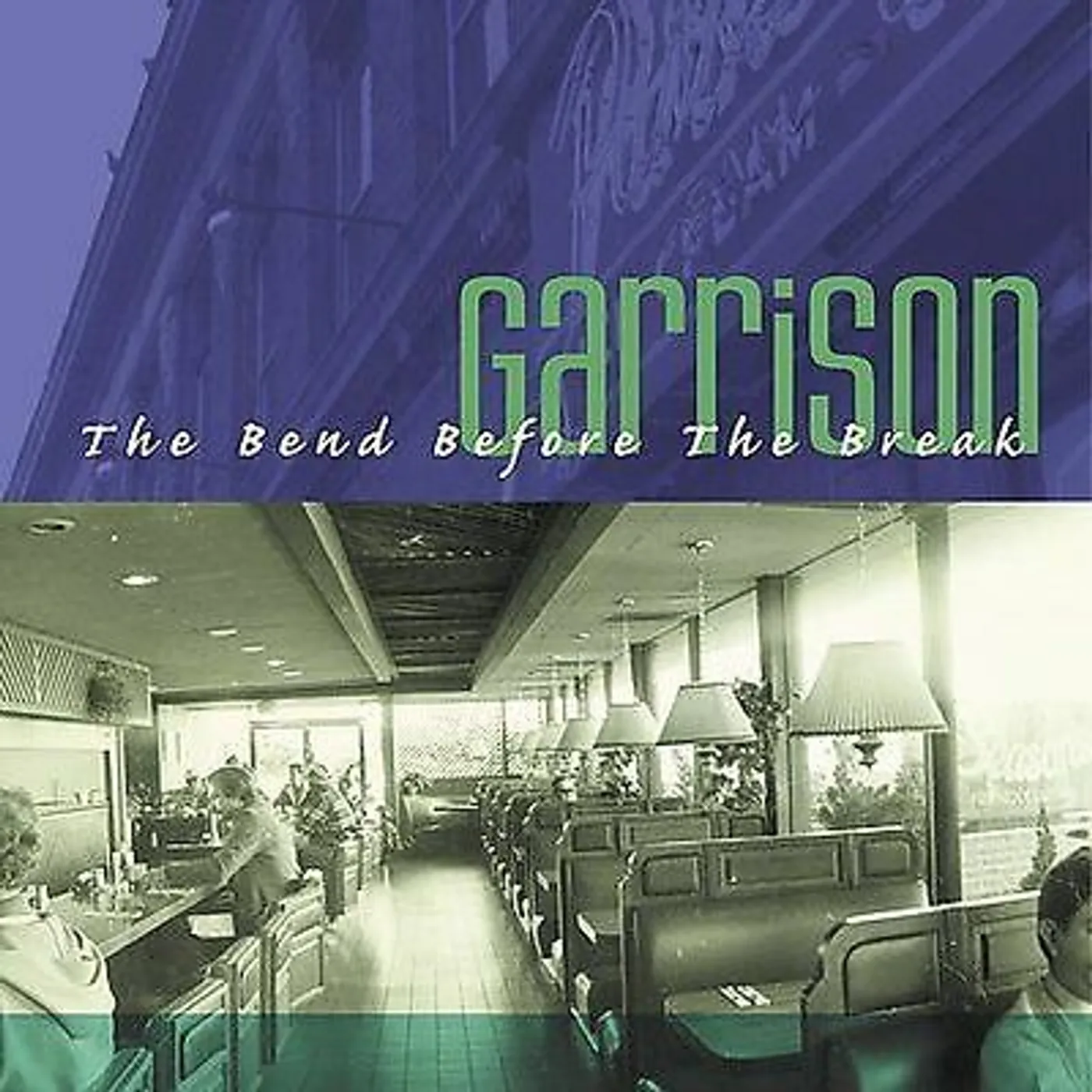 Garrison BEND BEFORE THE BREAK (HALF BLUE HALF YELLOW WITH AQUA SPLATTER VINYL) Vinyl Record