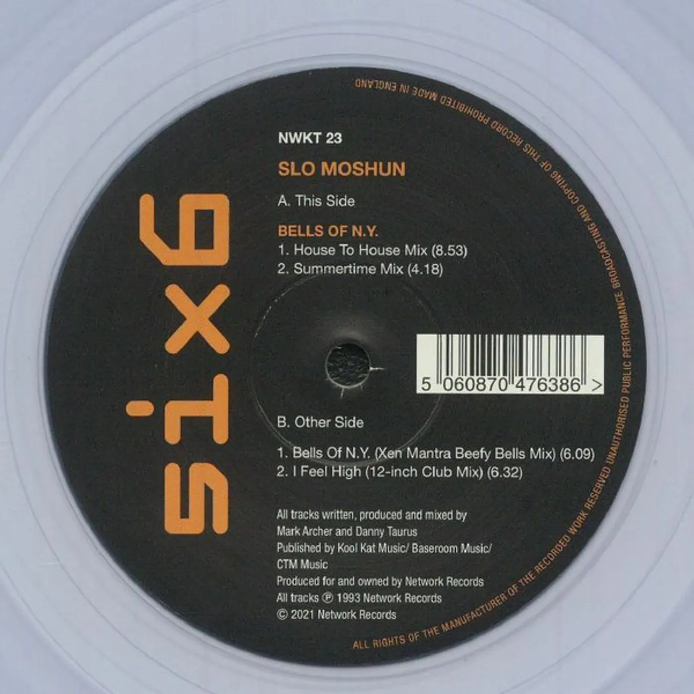 Slo Moshun BELLS OF N.Y. Vinyl Record