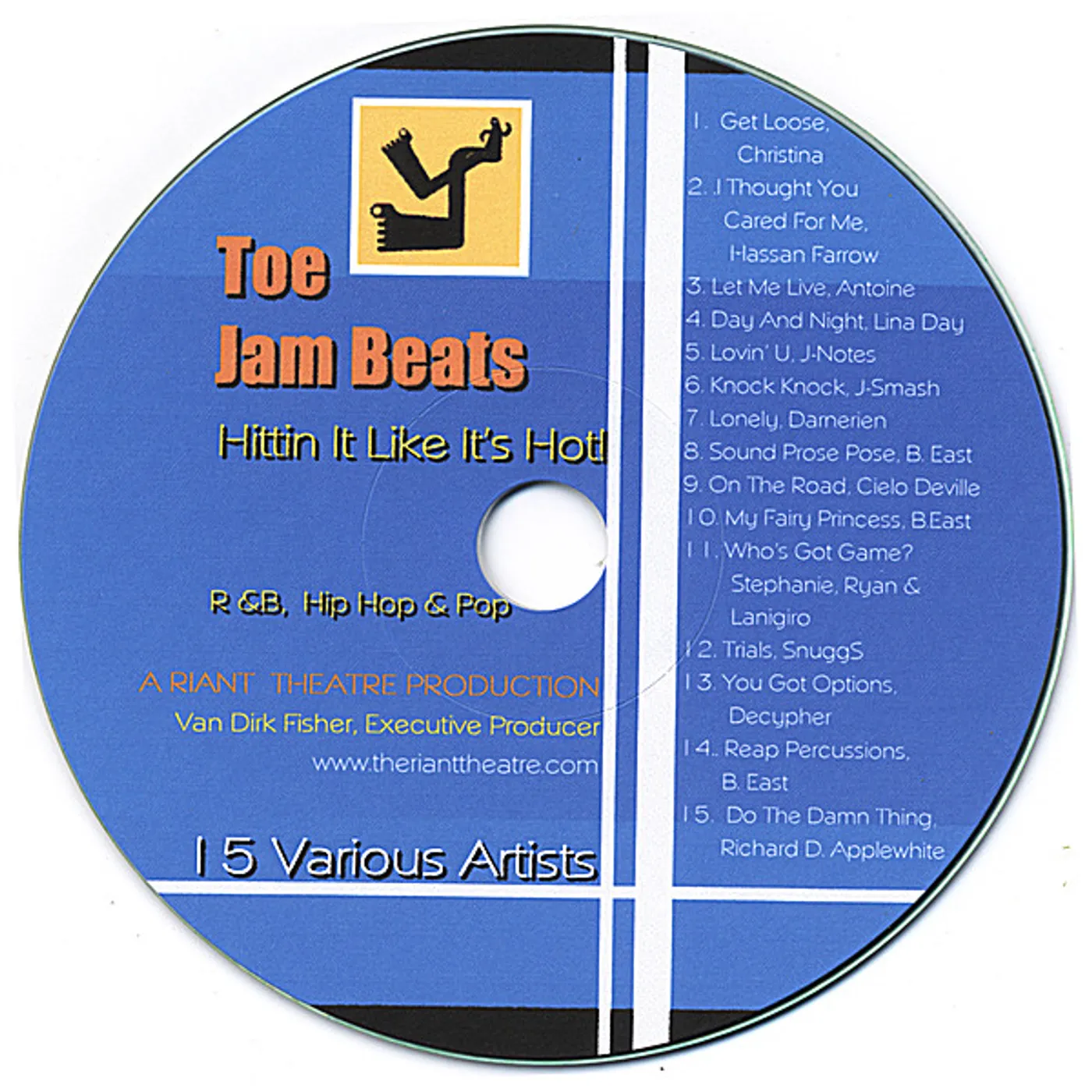 TOE JAM BEATS: HITTIN' IT LIKE IT'S HOT! CD