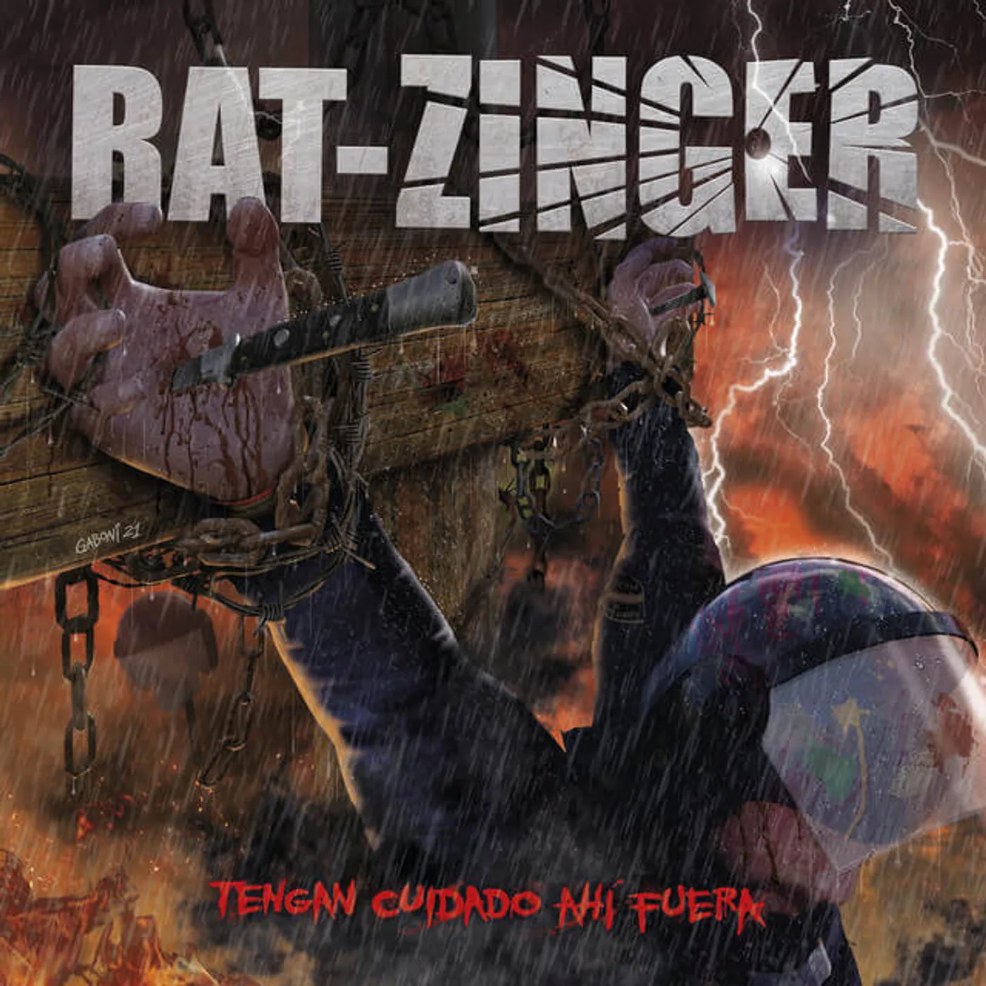 Rat-Zinger TENGAN CUIDADO AHI FUERA Vinyl Record