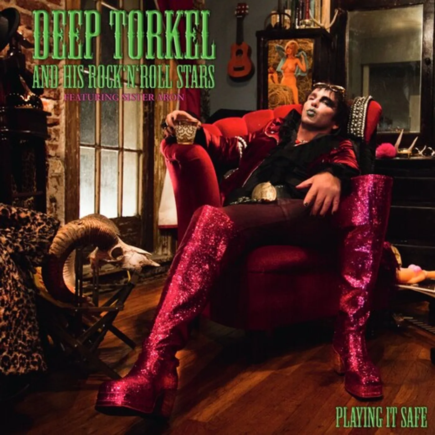 Deep Torkel and His Rock ’n’ Roll Stars PLAYING IT SAFE (PURPLE) (BONUS CD) Vinyl Record