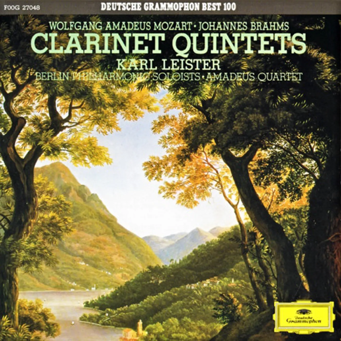 Mozart / Brahms / Karl Leister MOZART & BRAHMS: CLARINET QUINTETS CD