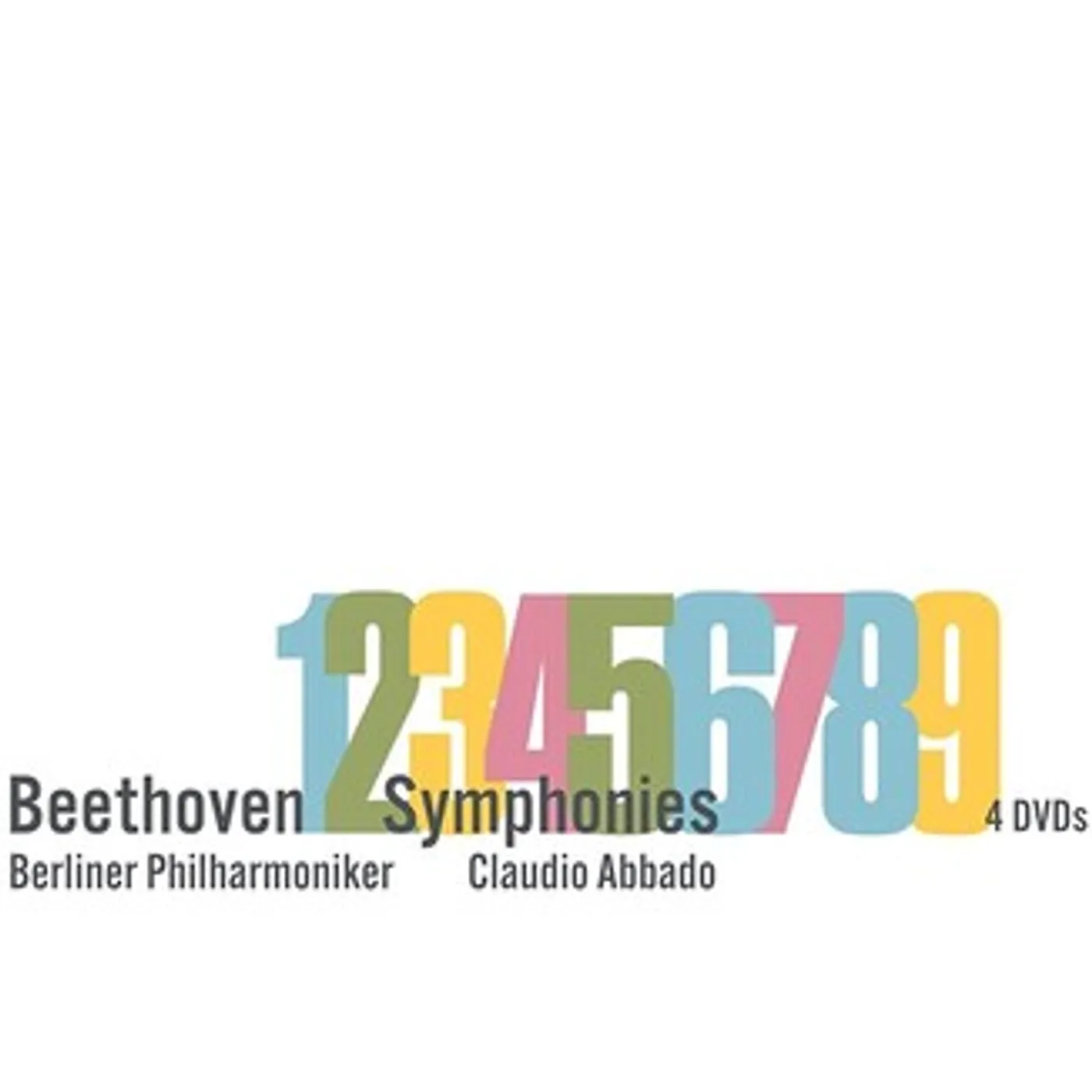 Claudio Abbado CONDUCTS BEETHOVEN SYMPHONIES DVD