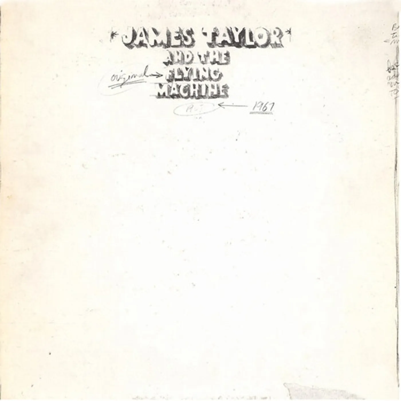 James Taylor & The Original Flying Machine 1967 CD
