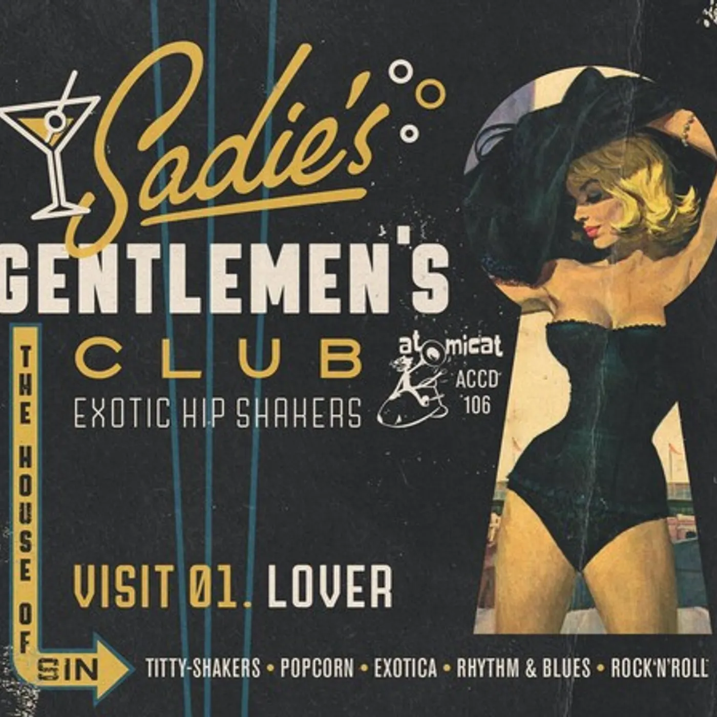 Various Artists  SADIE'S GENTLEMEN'S CLUB V1: LOVER CD