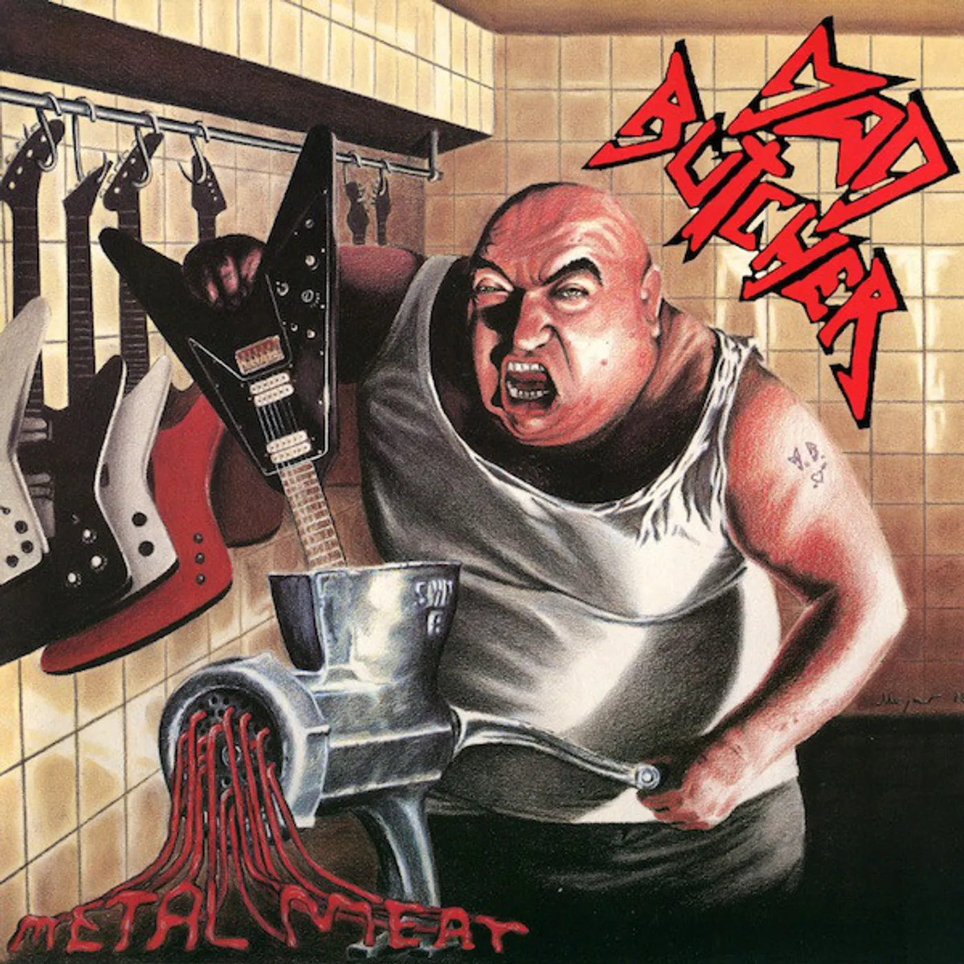 The MAD Butcher Metal Meat Vinyl Record