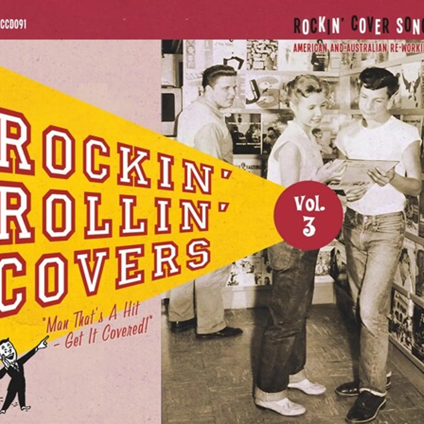 Various Artists  Rockin' Rollin' Covers 3 / Various CD