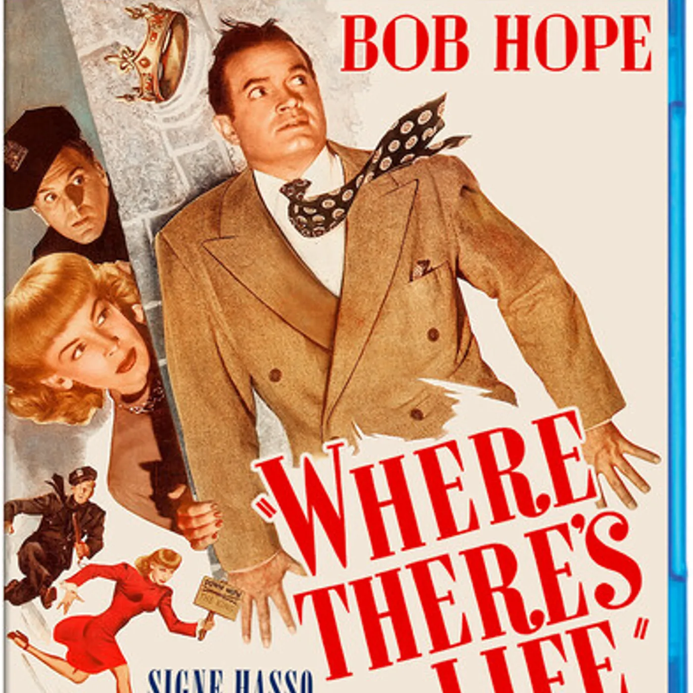 WHERE THERE'S LIFE (1947) Blu-ray