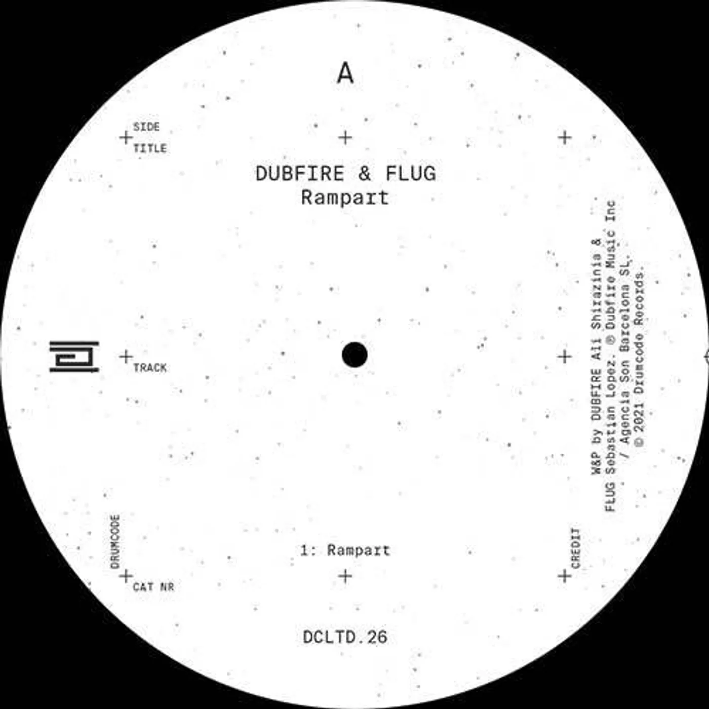Dubfire & Flug RAMPART Vinyl Record