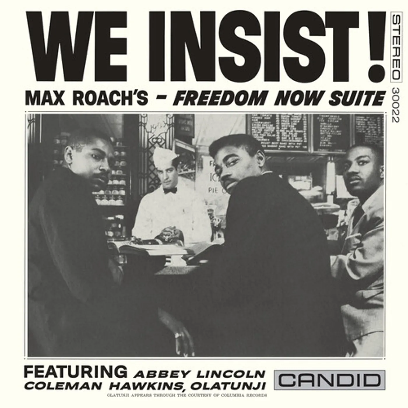 Max Roach WE INSIST - CLEAR Vinyl Record
