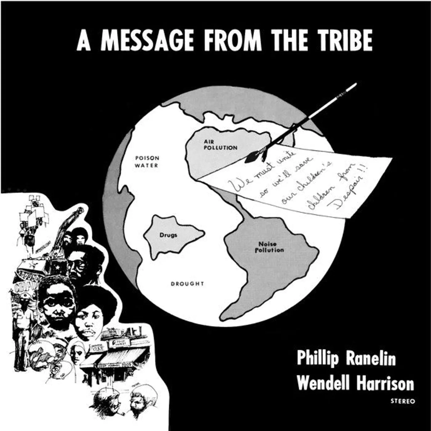 Phil Ranelin & Wendell Harrison Message From The Tribe Vinyl Record