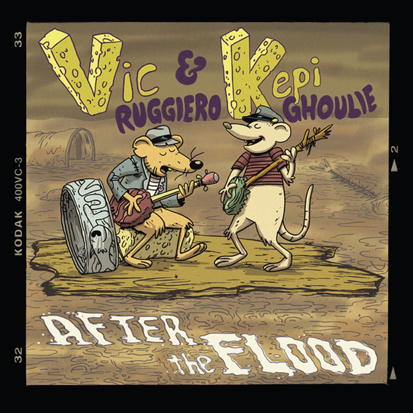 Vic Ruggiero & Kepi Ghoulie AFTER THE FLOOD…THE MOLDY BASEMENT TAPES Vinyl Record