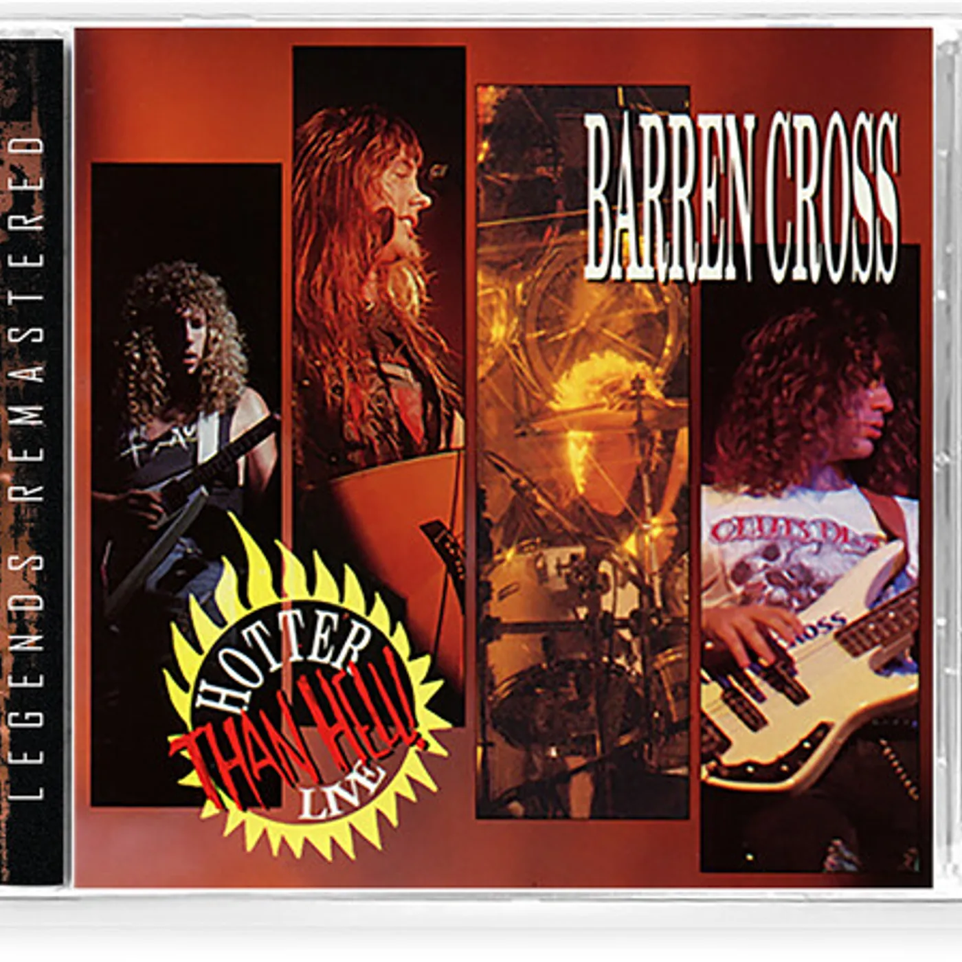Barren Cross HOTTER THAN HELL CD